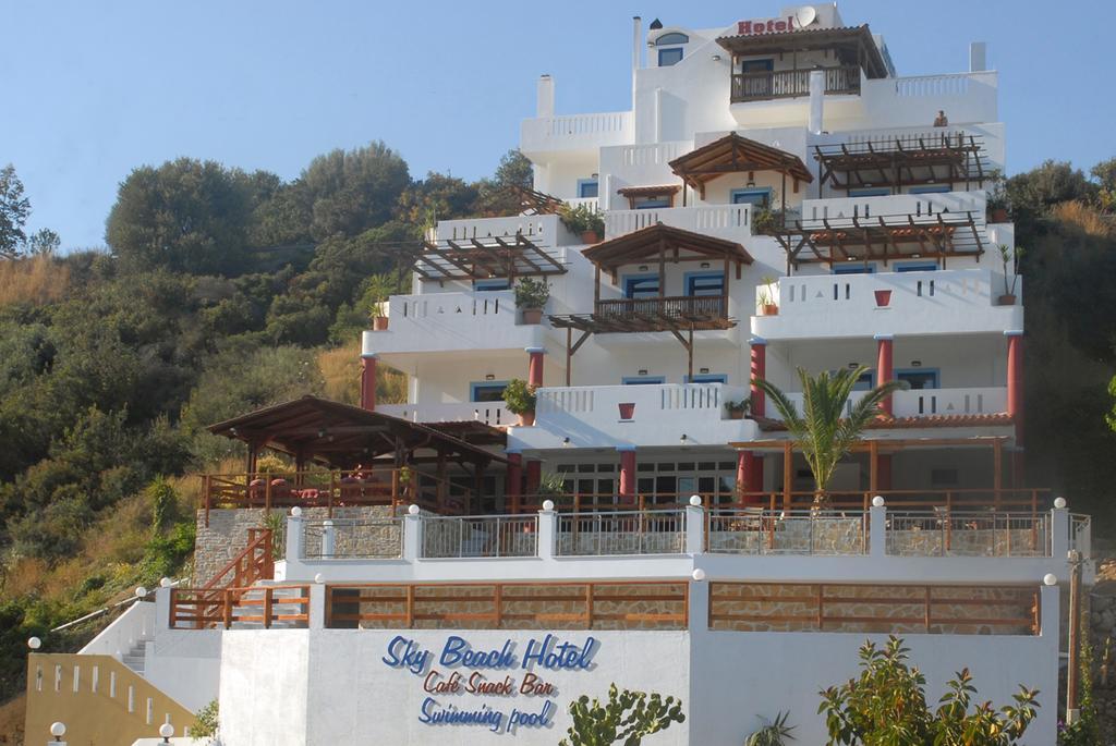 Sky Beach Hotel Ajía Galíni Kültér fotó