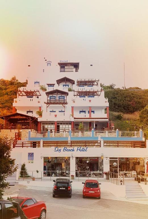 Sky Beach Hotel Ajía Galíni Kültér fotó